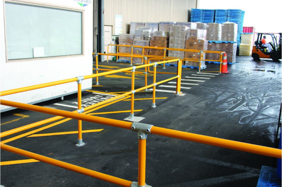 Workplace traffic management barriers